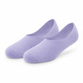 Calzini fantasmino 43-46 in tessuto lilla traspirante - design basso