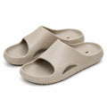Ciabatte unisex 38/39 in EVA beige - suola antiscivolo per uso quotidiano