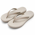 Infradito 42/43 beige in materiale sintetico con suola leggera antiscivolo