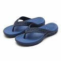 Infradito 38/39 in materiale sintetico blu con suola antiscivolo