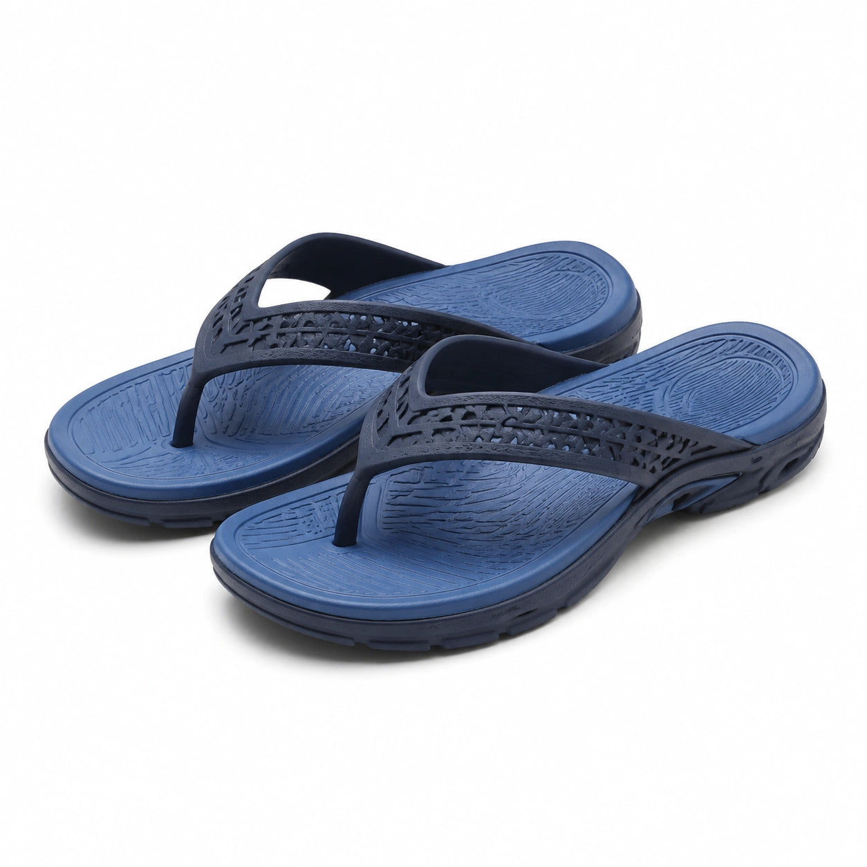 Infradito 38/39 in materiale sintetico blu con suola antiscivolo